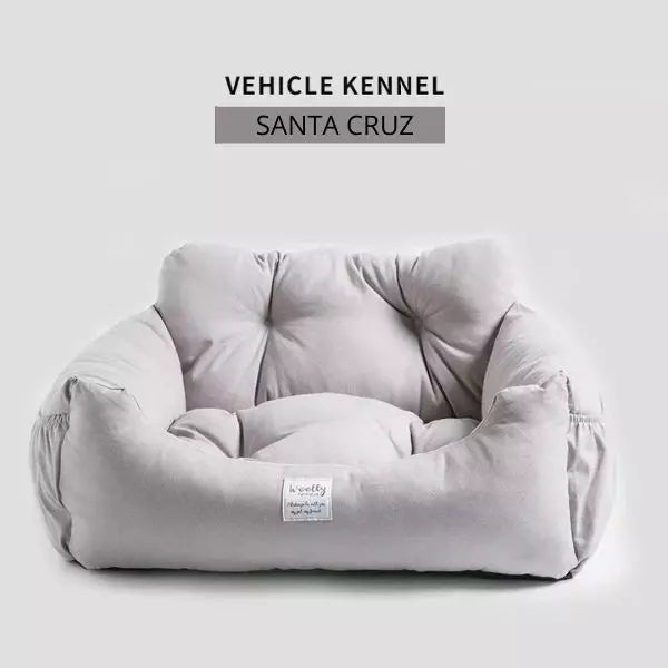 dog bed santa cruz grey