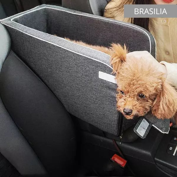 Dog Car Cover Brasilia grey 3