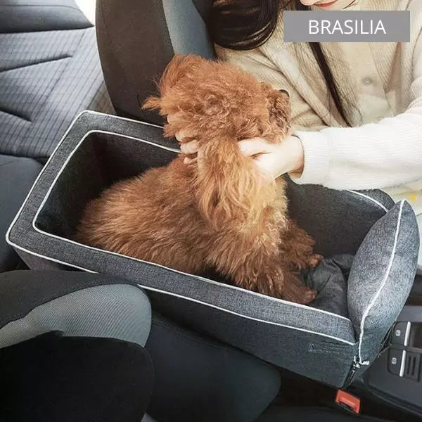 Dog Car Cover Brasilia grey 5
