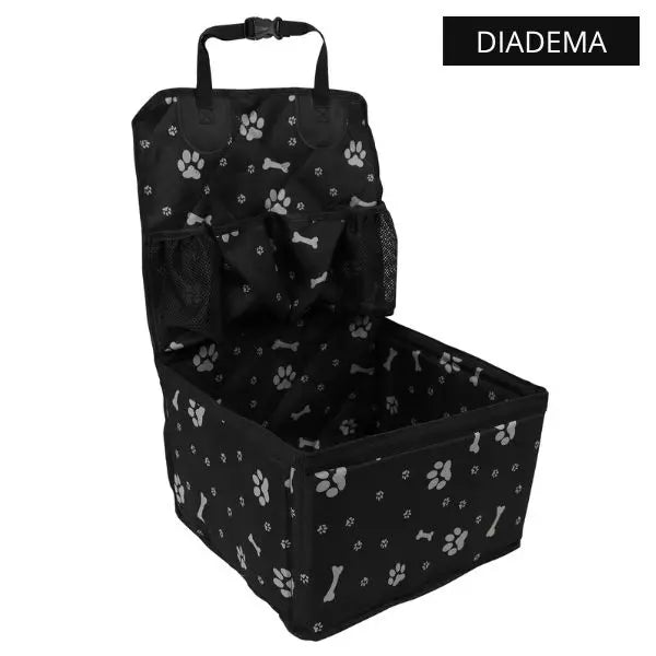 dog car cover diadema black
