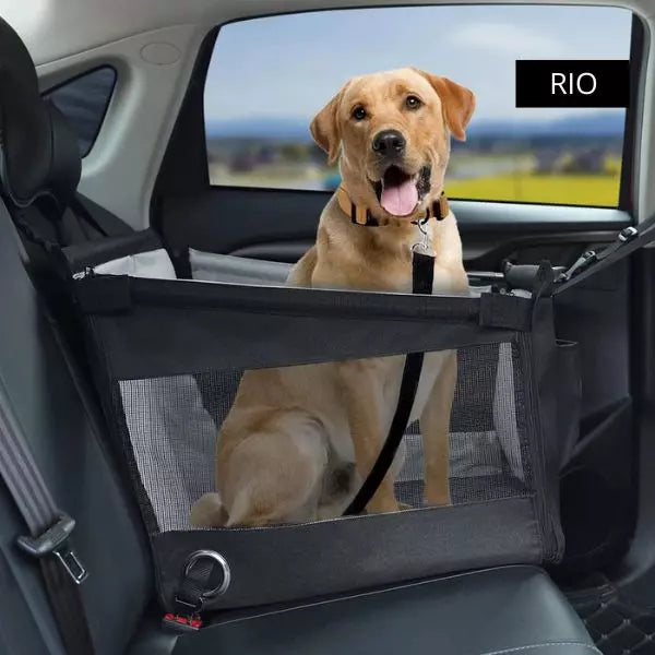dog car seat rio black