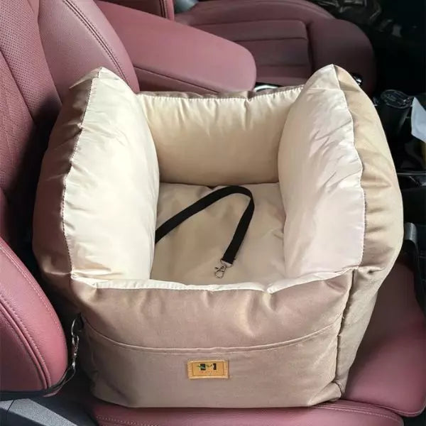 dog car seat sampa pink