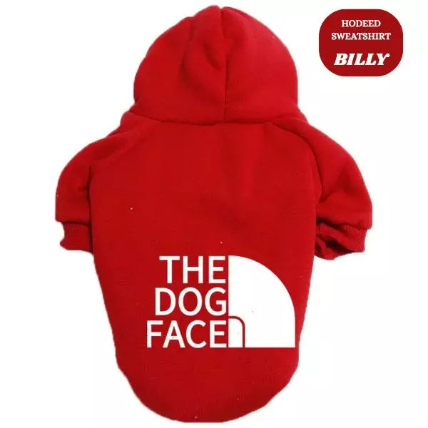 hodded sweatshirt red