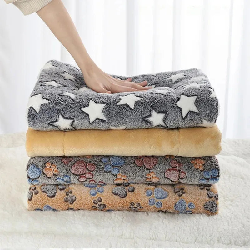 Soft Flannel Dog & Cat Bed