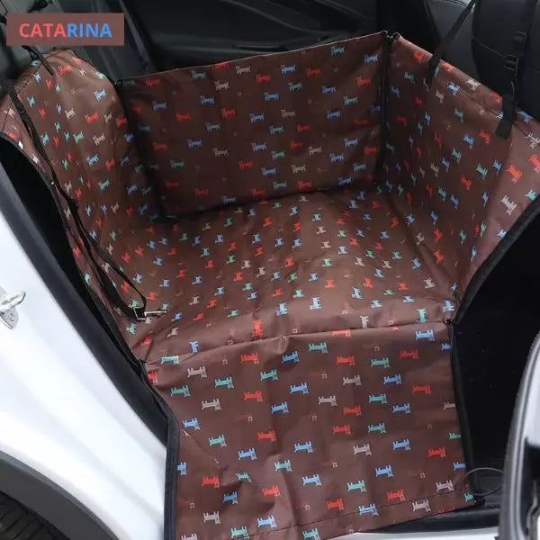 dog car seat catarina brown auau