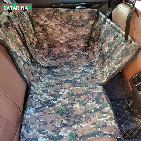 dog car seat catarina military brown