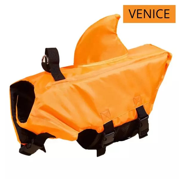 dog life jacket orange