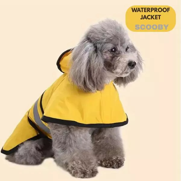 dog raincoats max yellow 2
