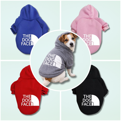 Hooded Sweatshirt for Dogs with Warm and Soft Fit