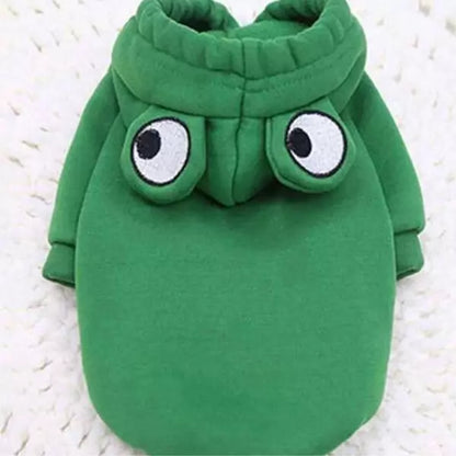 Dog Clothes Hoodie Venice Froggy