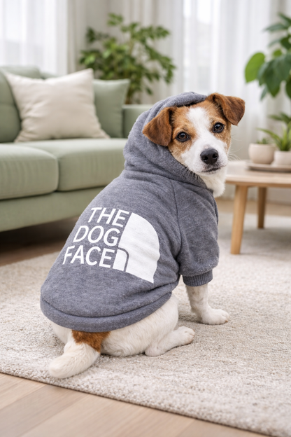 Hooded Sweatshirt for Dogs with Warm and Soft Fit