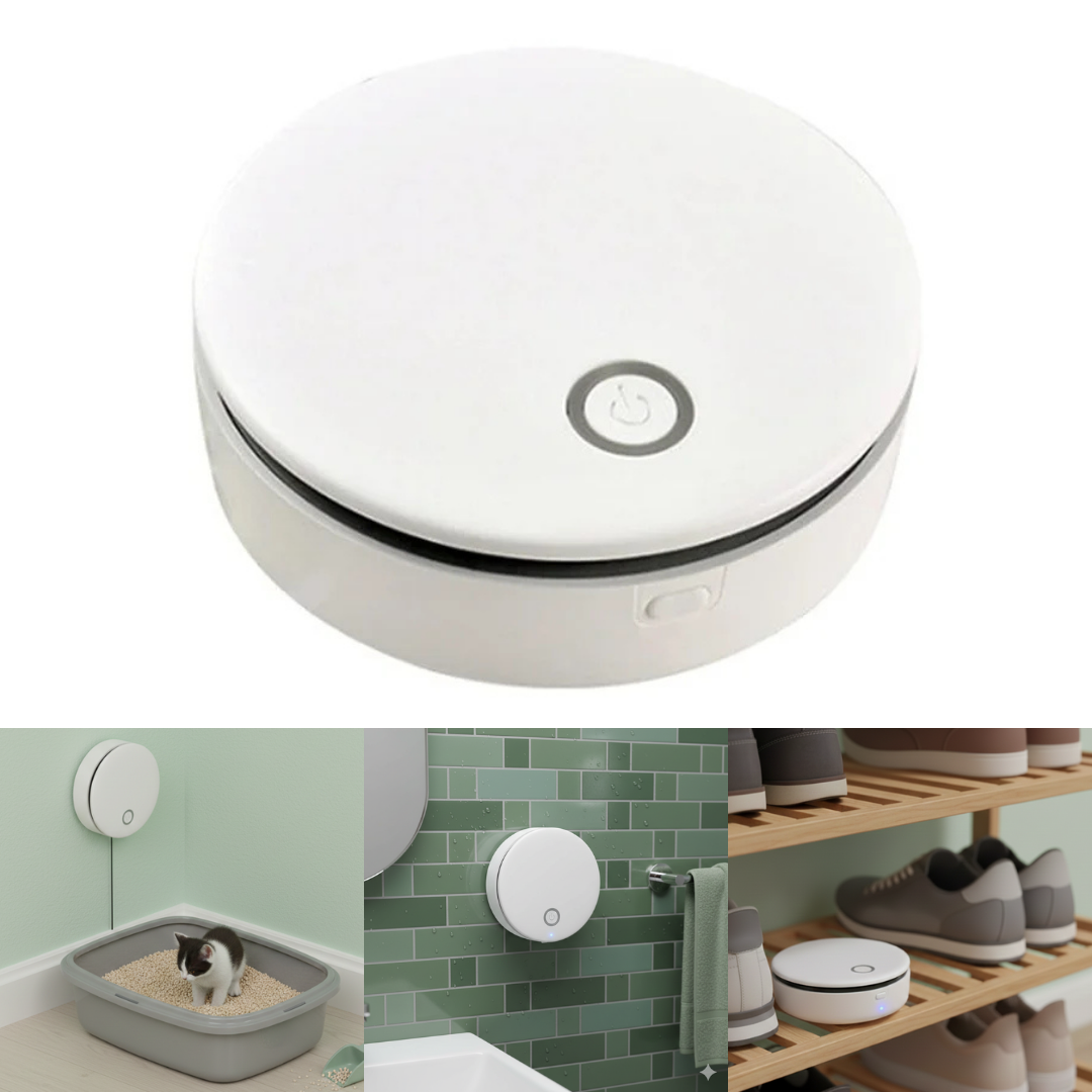 Portable Ozone Air Purifier – Eliminates Odors Anywhere