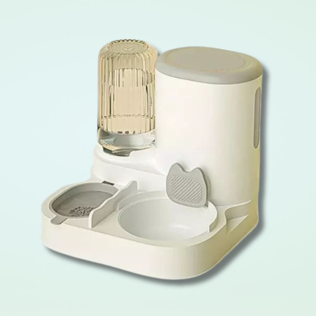 Gamelle pour chat avec distributeur automatique de nourriture Miloco