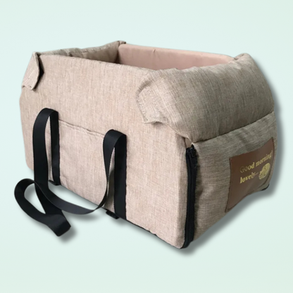 Dog Car Seat Bed with Safety and Travel Comfort