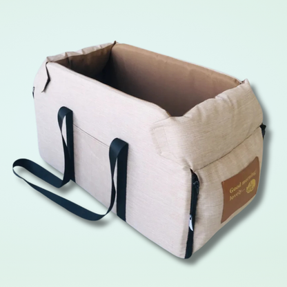 Dog Car Seat Bed with Safety and Travel Comfort