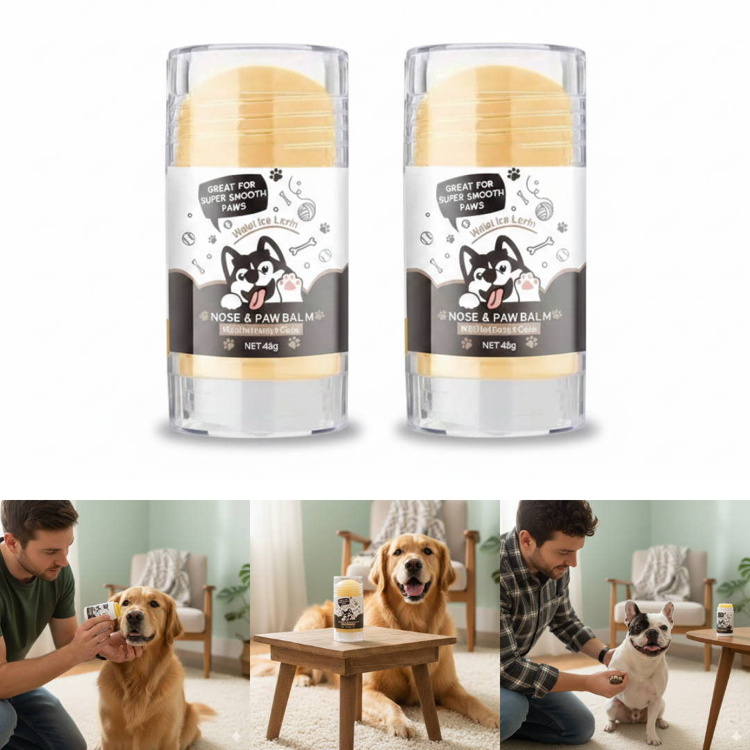 Nose & Paw Balm for Dogs – Organic Winter Protection Duo Pack | CalmPaw™