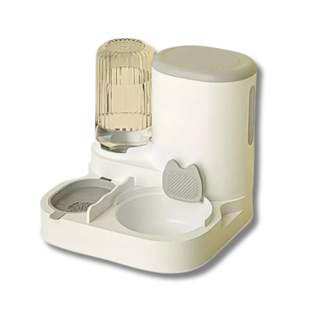 Gamelle pour chat avec distributeur automatique de nourriture Miloco