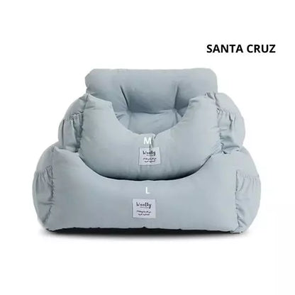 dog bed santa cruz blue 1