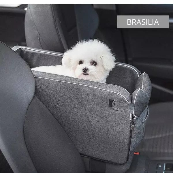 Dog Car Cover Brasilia grey 2