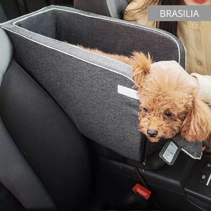 Dog Car Cover Brasilia grey 3