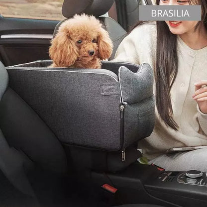 Dog Car Cover Brasilia grey 6