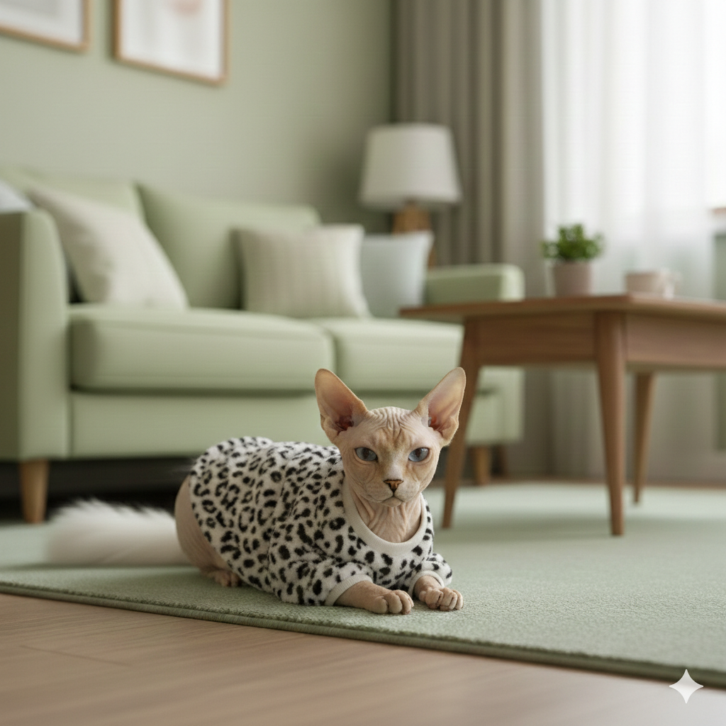 Ropa para gatos con estampado de leopardo | Moda elegante para mascotas | Miloco