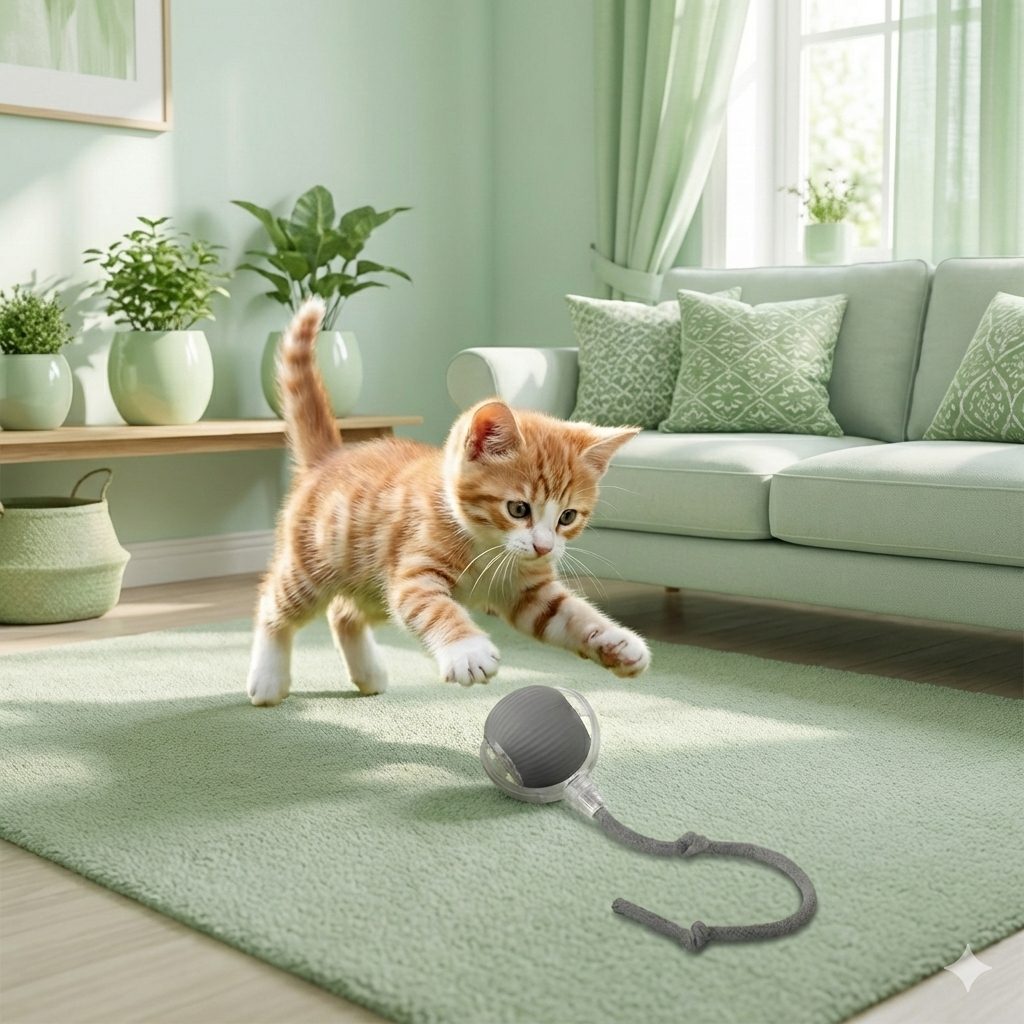 PawMotion™ Smart Interactive Pet Ball