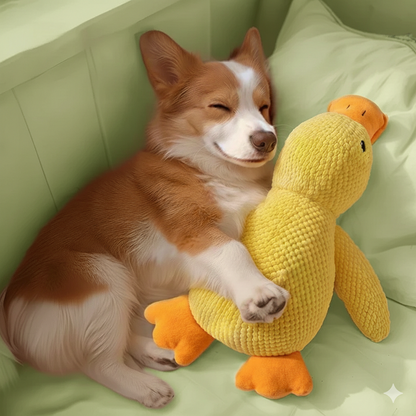 Duck Plush Toy for Dogs Anxiety and Comfort