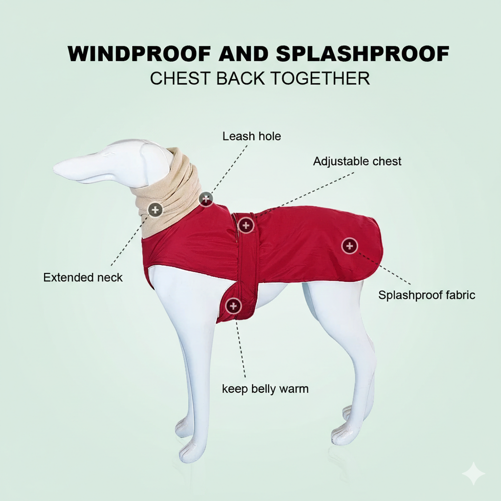Waterproof Dog Coat for Warm and Comfortable Walks