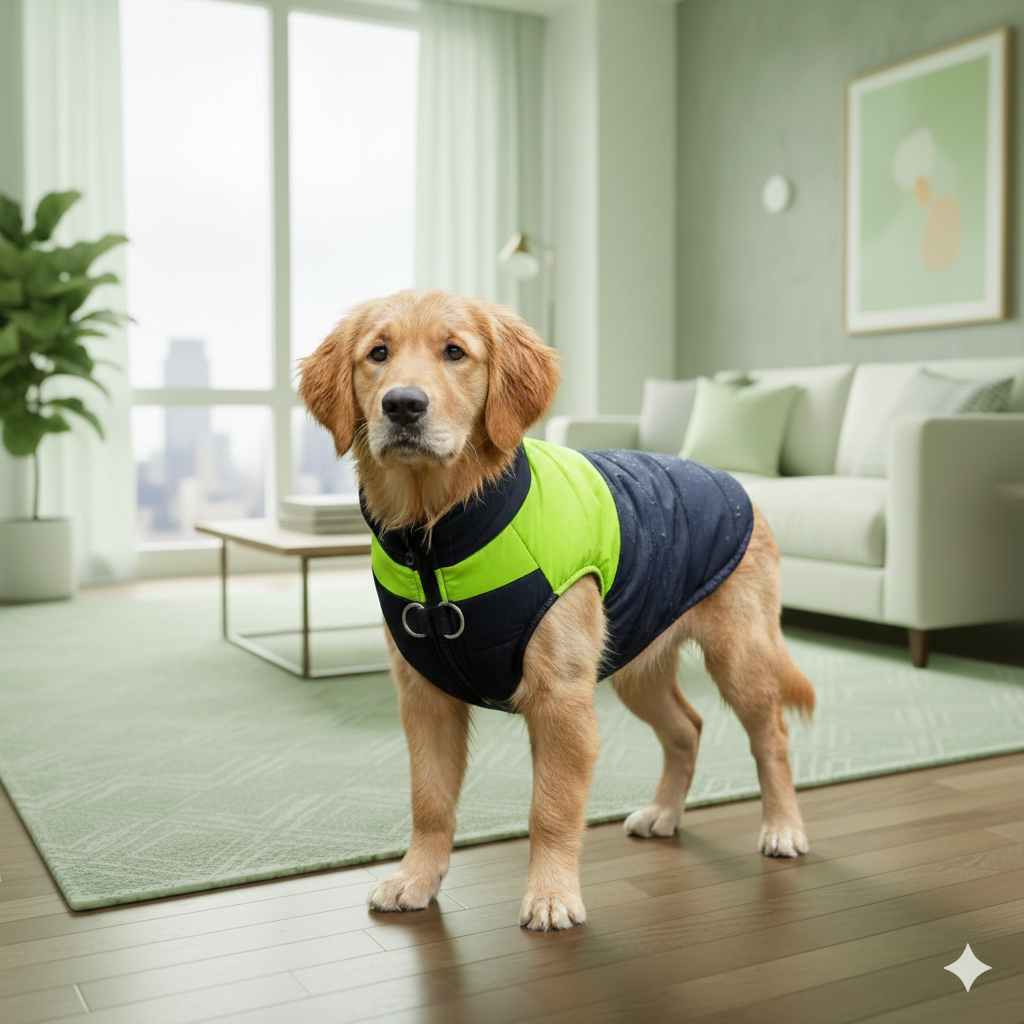 Veste imperméable pour chiens Scooby