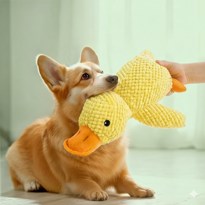 Duck Plush Toy for Dogs Anxiety and Comfort