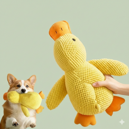Duck Plush Toy for Dogs Anxiety and Comfort