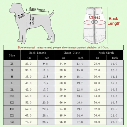 Waterproof Dog Jacket for Warm and Safe Walks