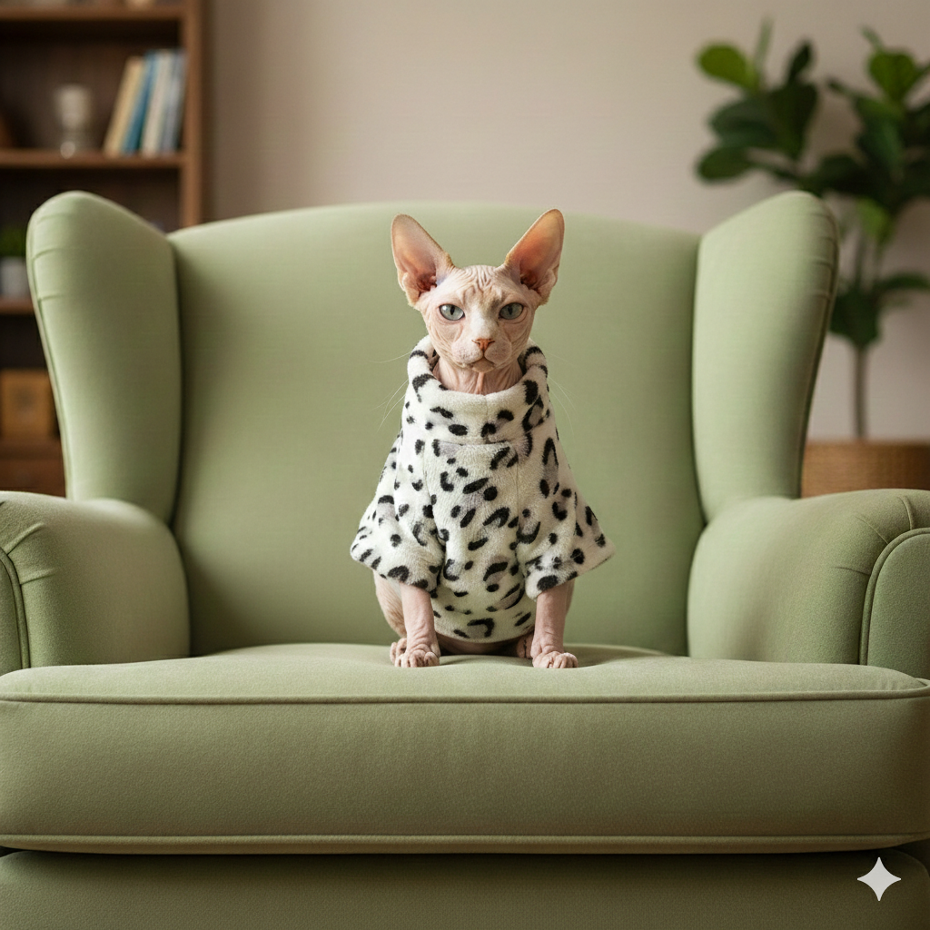 Ropa para gatos con estampado de leopardo | Moda elegante para mascotas | Miloco