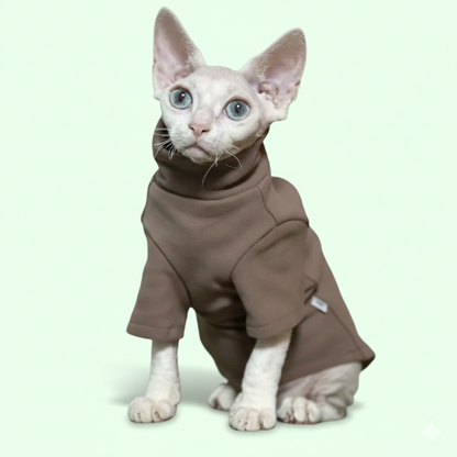 Premium Cotton Sphynx Cat Clothes | Warm, Soft & Skin-Safe Clothing for Hairless Cats