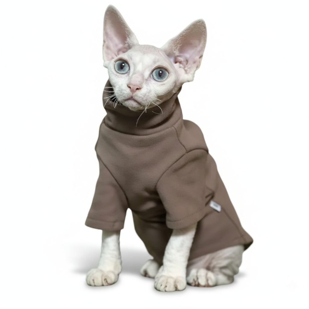 Vêtements pour chats Sphynx en coton de qualité supérieure – Chauds et doux