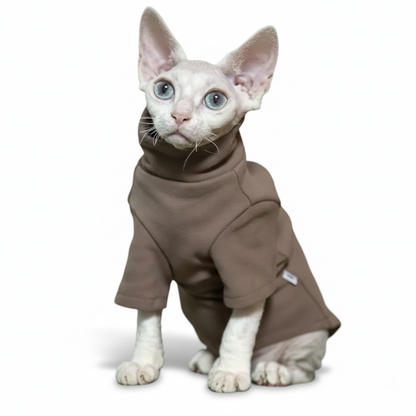 Premium Cotton Sphynx Cat Clothes | Warm, Soft & Skin-Safe Clothing for Hairless Cats