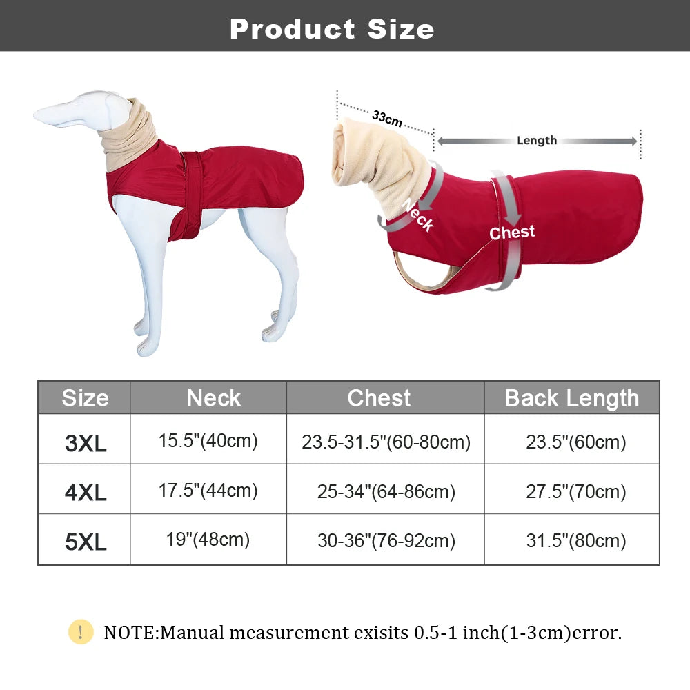 WinterShield™ Waterproof Dog Coat – Warm & Stylish Walks