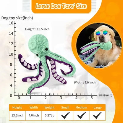 octopus toy dimensions