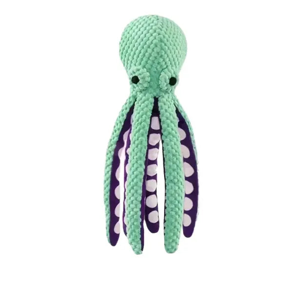 octopus toy light green