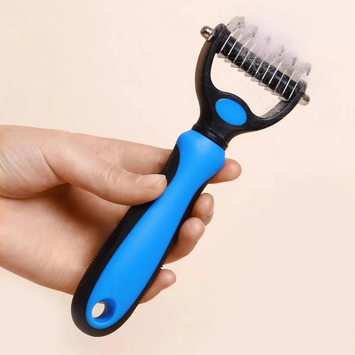 Pet Comb Blue