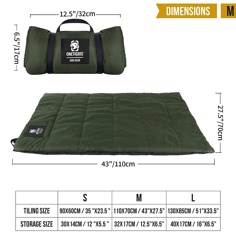 Dog Bed for Outdoors Ninoca