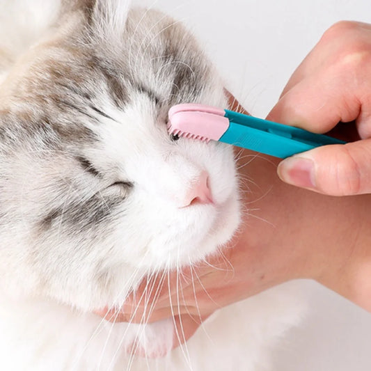 Pet Tear Stain Comb – Gentle Eye Cleaning for Cats