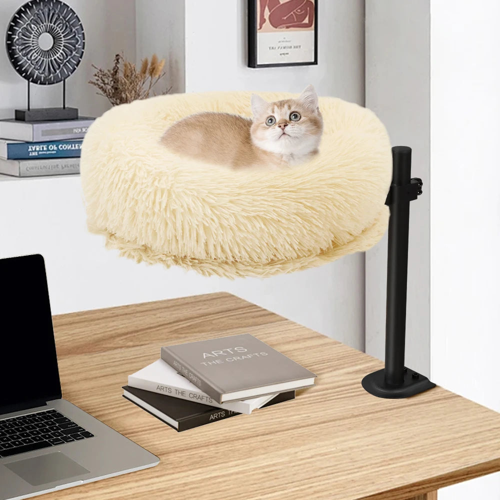 Wooden Wall Cat Bed – Warm & Elevated Comfort
