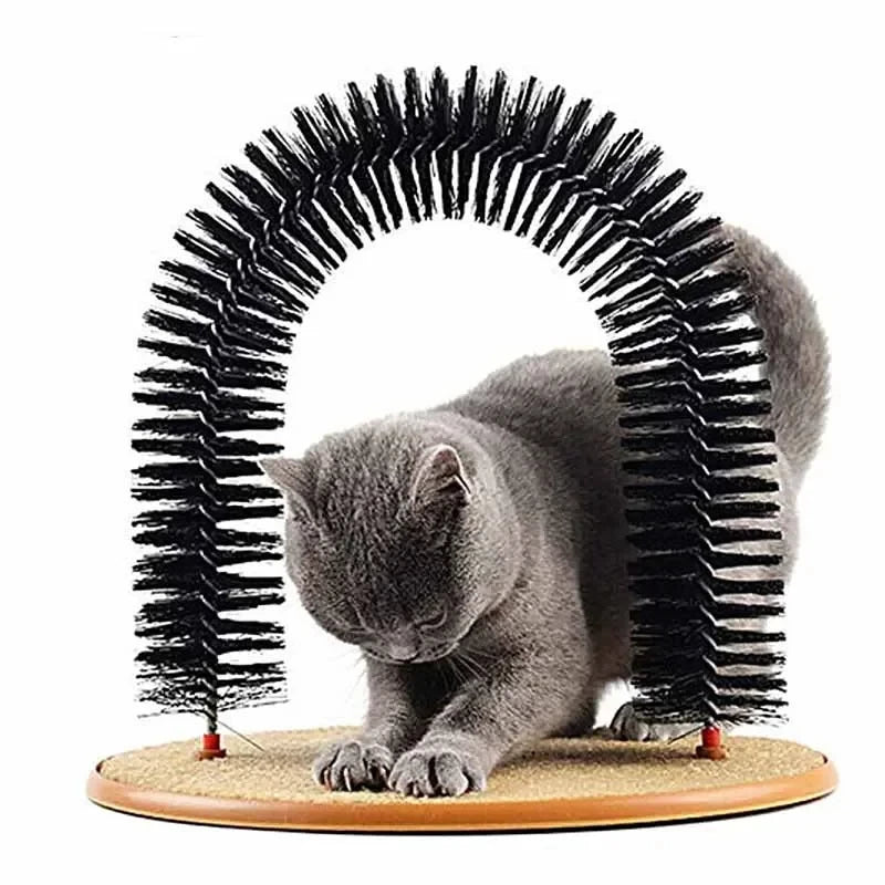 FelineSpa™ Self-Grooming Arch – Massage & Interactive Play