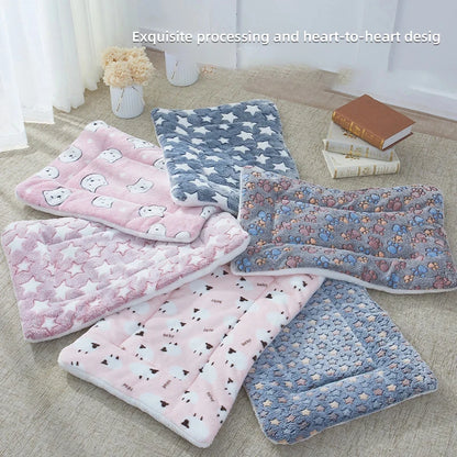 Soft Flannel Dog & Cat Bed