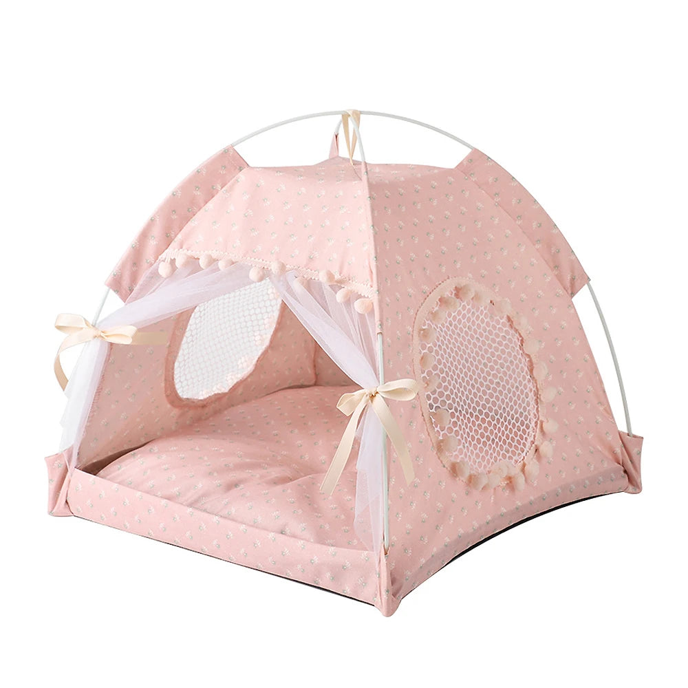 Cat Tent Haven™ – Stylish Sleep & Hideaway Bed