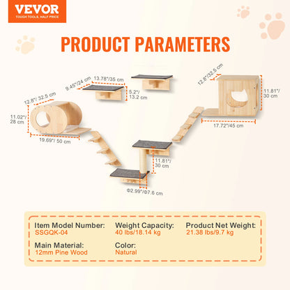 Modular Wall Cat Furniture – Fun Vertical Living - Miloco