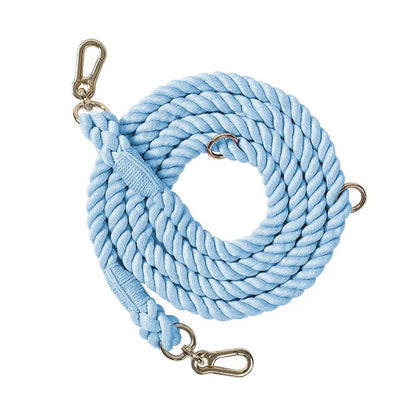 Colorful Cotton Dog Leash – Secure & Stylish Walks