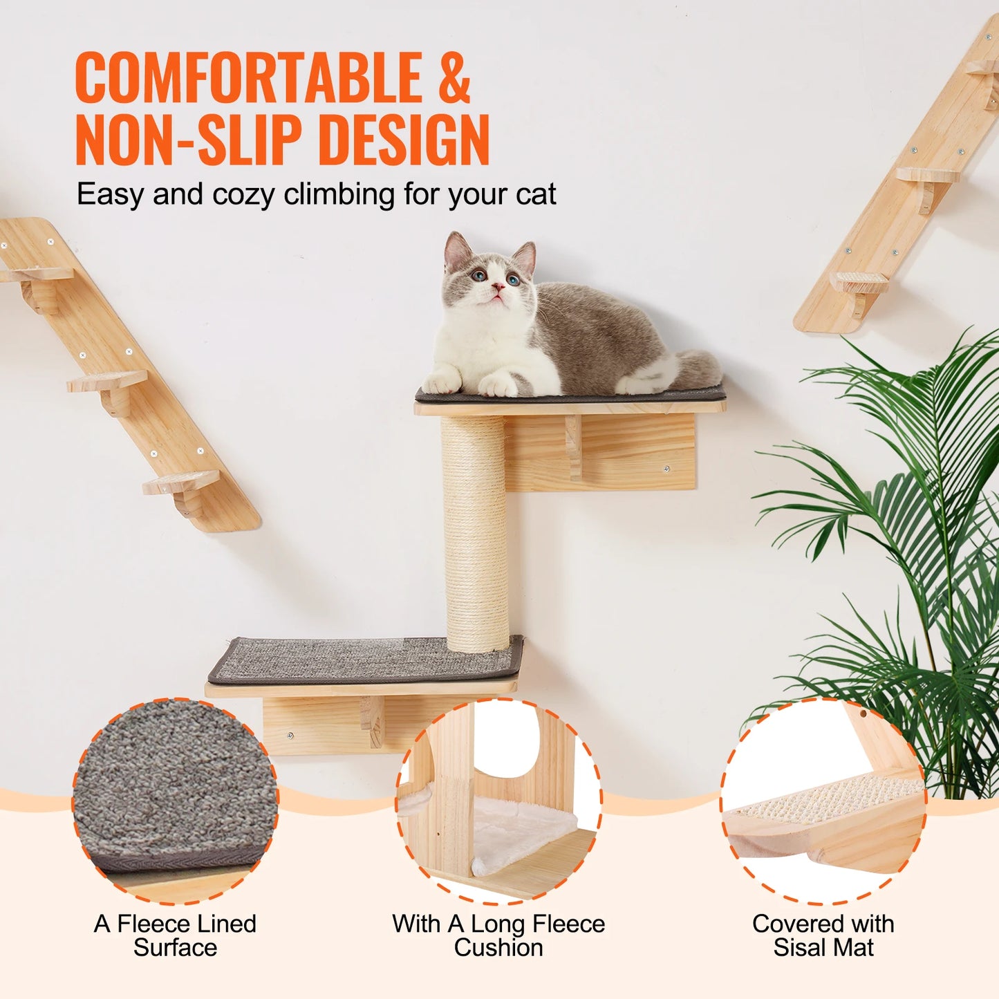 Modular Wall Cat Furniture – Fun Vertical Living - Miloco
